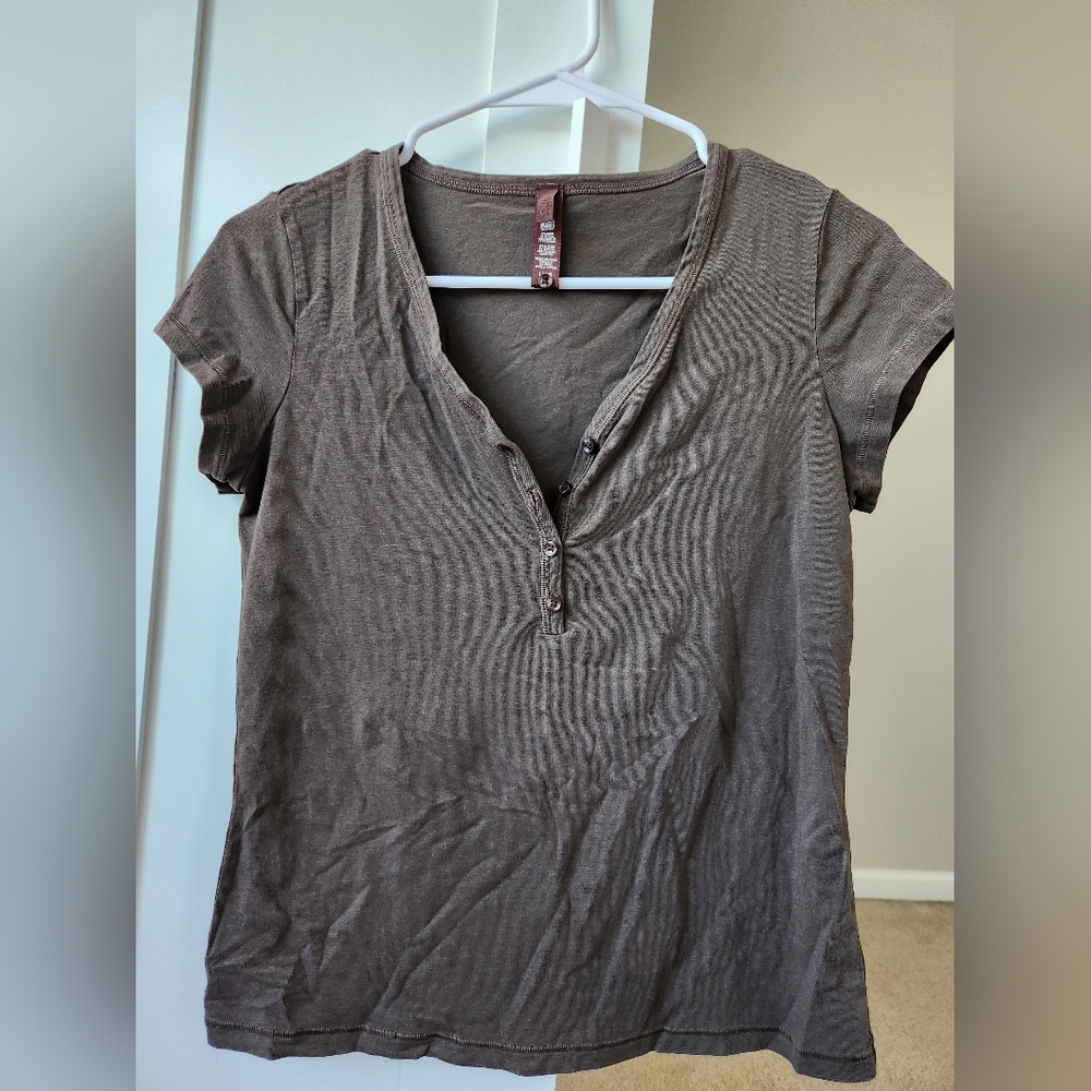 SKIMS Vintage T Shirt in Cocoa - Size Large